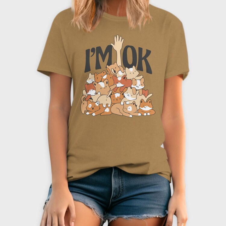 Cat Pile, Tricou Barbati (Unisex)