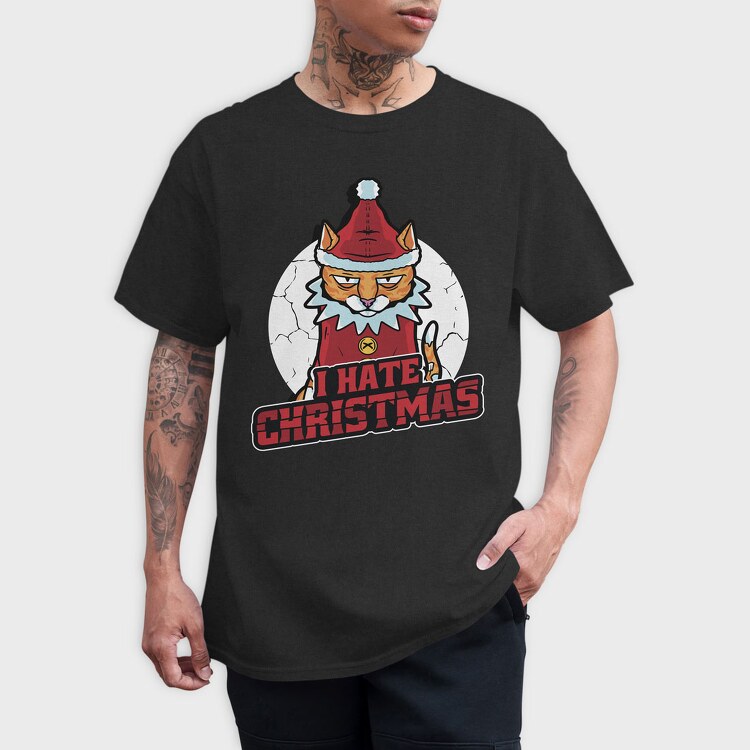 Hate Christmas, Tricou Barbati (Unisex)