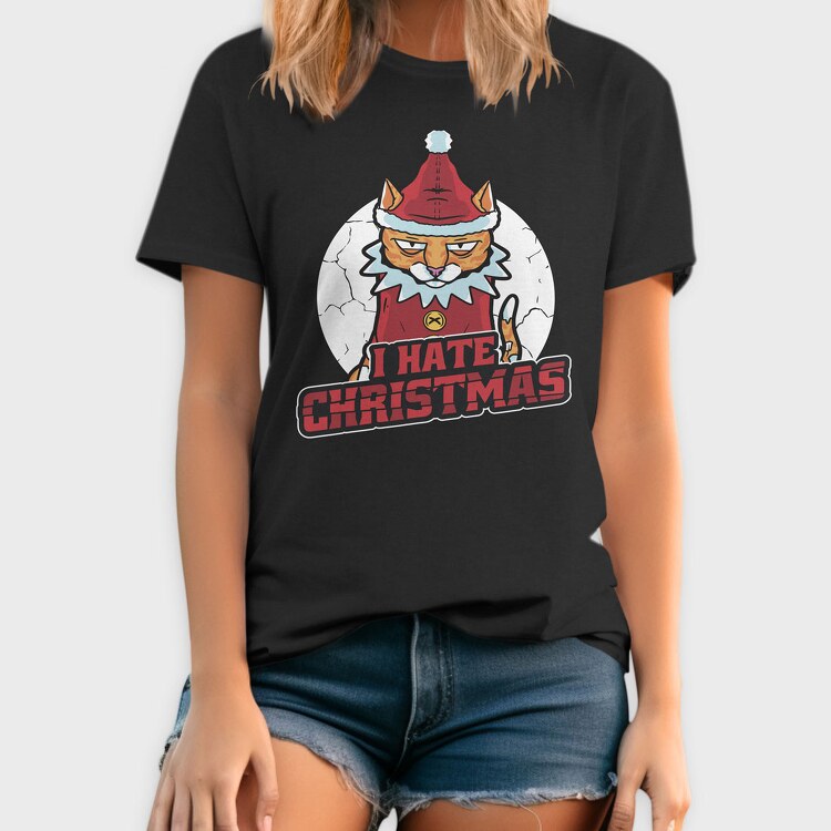Hate Christmas, Tricou Barbati (Unisex)