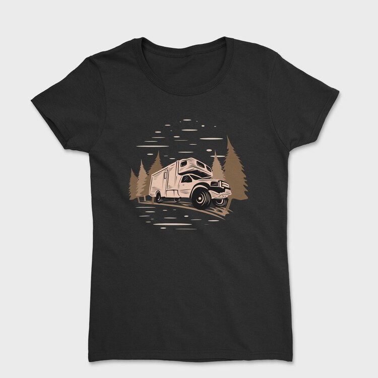 Camper Road Trip, Tricou Femei