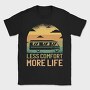Camper Van Transportation Less Comfort More Life, Tricou Barbati (Unisex)