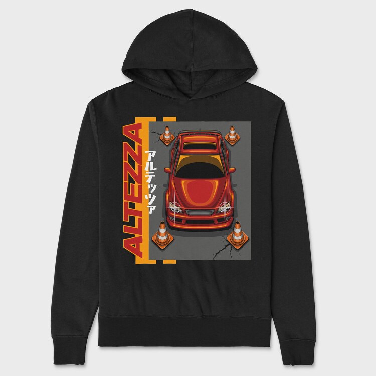 Altezza Cones Red Japanese, Hanorac Oversize Barbati (Unisex)