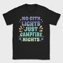 Campfire Nights Request No City Lights Just, Tricou Barbati (Unisex)