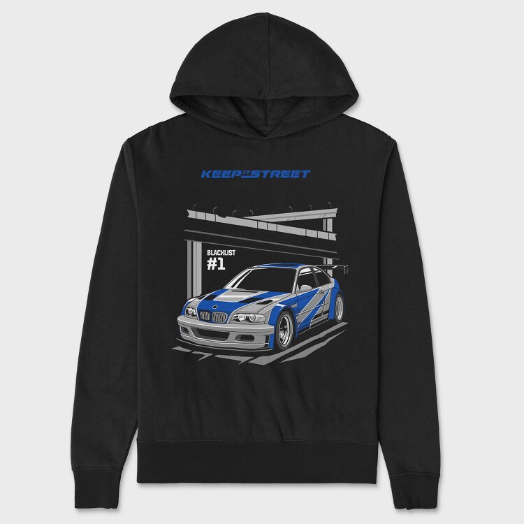 Mustang Blacklist 1 Garage, Hanorac Oversize Barbati (Unisex)