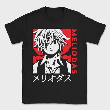 Meliodas Red Dragon, Tricou Barbati (Unisex)