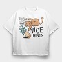Can T Have Nice Things Cat, Tricou Oversize Barbati (Unisex)