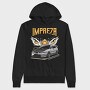 Silver Wrx Hawk Eyes Stance, Hanorac Oversize Barbati (Unisex)