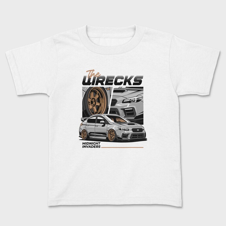 Silver Wrx Wrecked Night, Tricou Copii