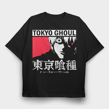 Red Flame Burst, Tricou Oversize Barbati (Unisex)