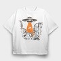 Alien Invasion, Tricou Oversize Barbati (Unisex)