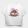 Cauldron Of Flames, Tricou Oversize Barbati (Unisex)