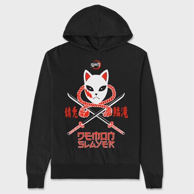 Red Rope Knot, Hanorac Oversize Barbati (Unisex)