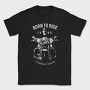 Born To Ride 1985, Tricou Barbati (Unisex)