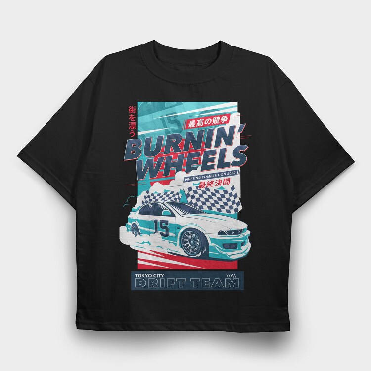 Drift 1, Tricou Oversize Barbati (Unisex)