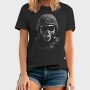 Militar Skull Monochrome, Tricou Barbati (Unisex)