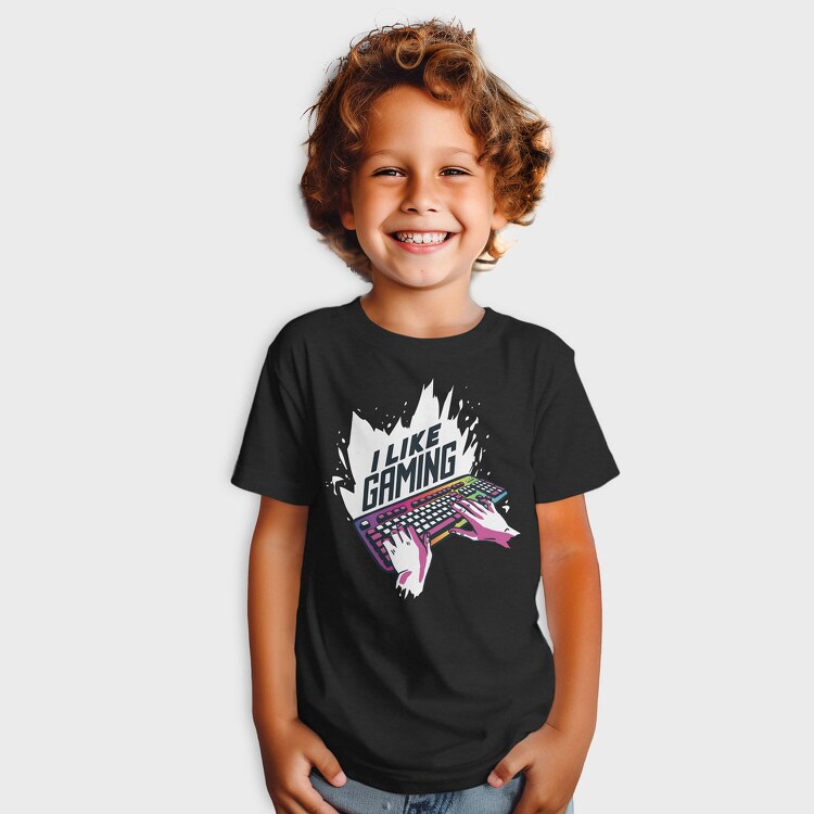 I Like Gaming Keyboard, Tricou Copii