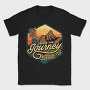 Begin The Journey Explore World, Tricou Barbati (Unisex)