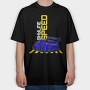 Skyline Speed, Tricou Oversize Barbati (Unisex)