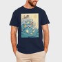 Dogs Big Wave, Tricou Barbati (Unisex)