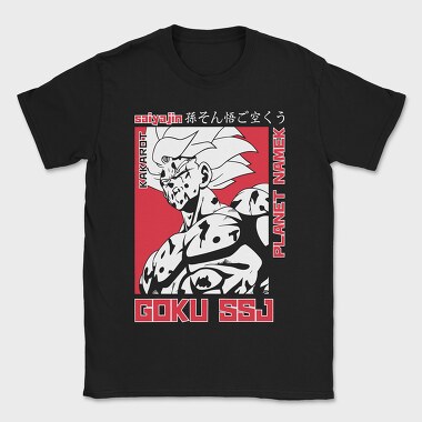 Saiyajin Planet Namek, Tricou Barbati (Unisex)