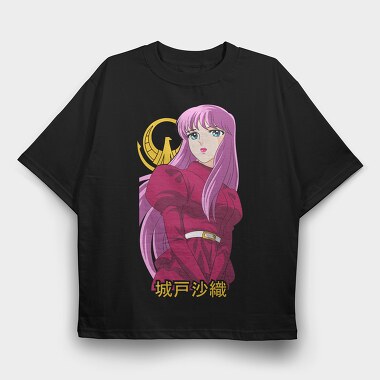 Sakura Moon Phoenix 1, Tricou Oversize Barbati (Unisex)