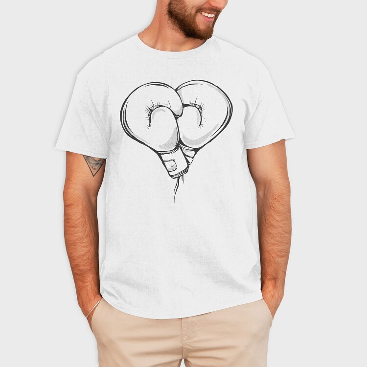 Heart Gloves Box, Tricou Barbati (Unisex)