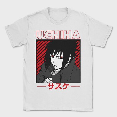 Uchiha Red Eyes, Tricou Barbati (Unisex)