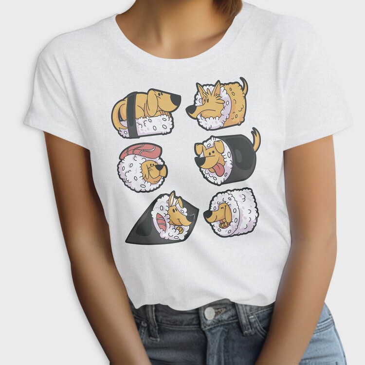 Dogs Sushi, Tricou Femei