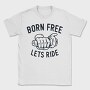 Born Free Ride, Tricou Barbati (Unisex)