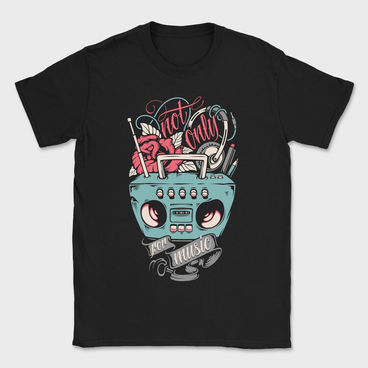 Boombox Boom Life, Tricou Barbati (Unisex)