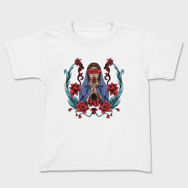 Blindfolded Beauty, Tricou Copii