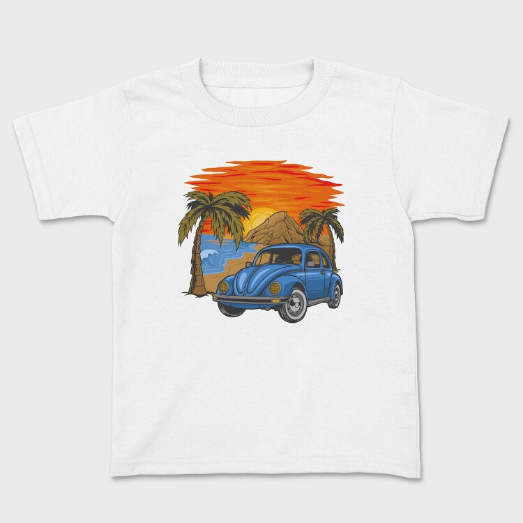 Beetle Beach Sunset, Tricou Copii