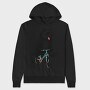 Bear Bike Ride, Hanorac Oversize Barbati (Unisex)
