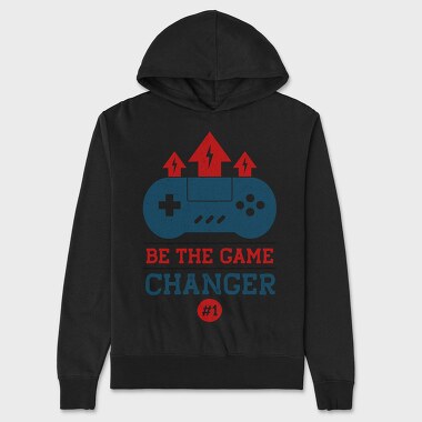 Be The Game Changer, Hanorac Oversize Barbati (Unisex)
