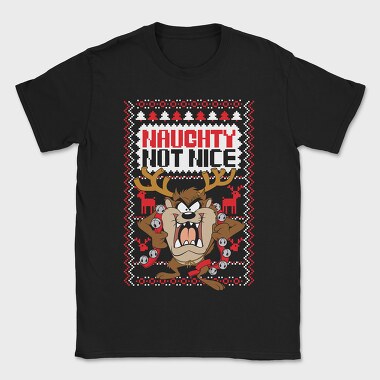 Naughty Reindeer Howl, Tricou Barbati (Unisex)