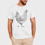 Chicken Egg, Tricou Barbati (Unisex)