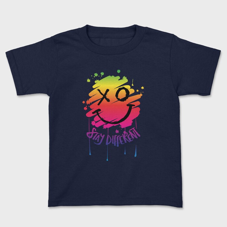 Color Splash Vibe, Tricou Copii