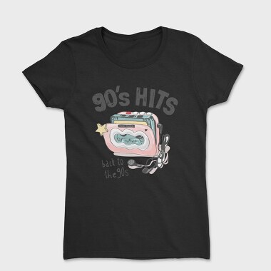 90s Boombox Vibes, Tricou Femei
