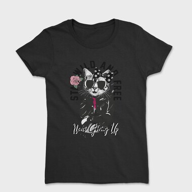 Cool Cat Boss, Tricou Femei