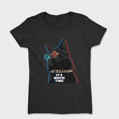 Cat Movie Time, Tricou Femei