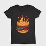Flaming Burger Feast, Tricou Femei