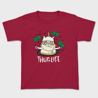 Cat Boss Life, Tricou Copii