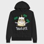 Cat Boss Life, Hanorac Oversize Barbati (Unisex)