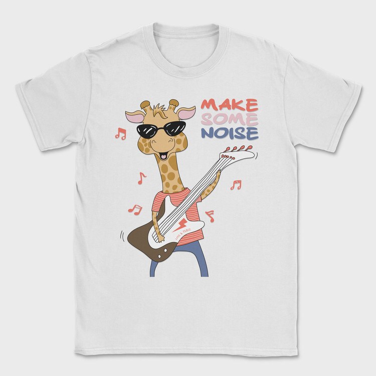 Giraffe Rockstar, Tricou Barbati (Unisex)