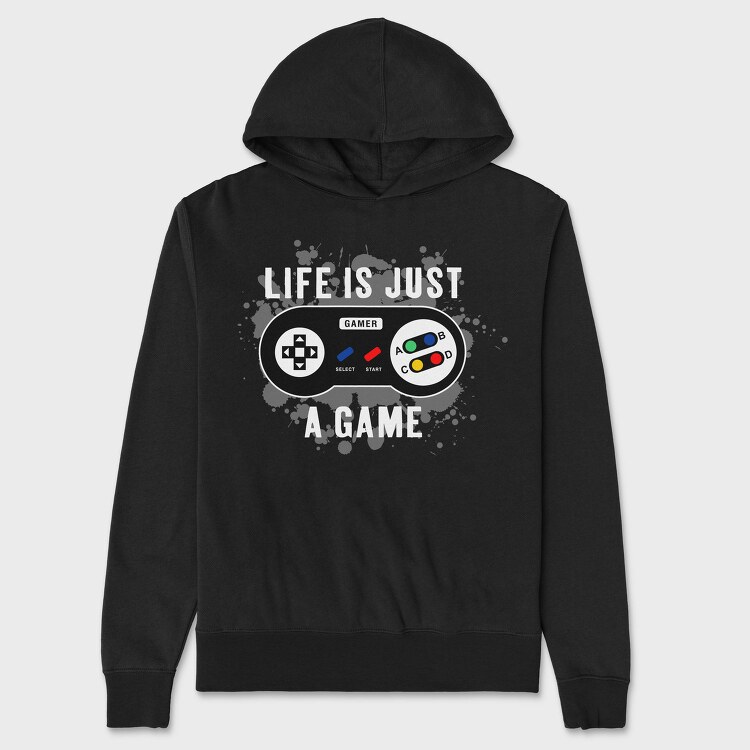 Gamer Controller Vibes, Hanorac Oversize Barbati (Unisex)