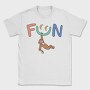 Fun Monkey Bananas, Tricou Barbati (Unisex)