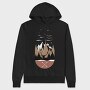 Forest Deer Arrows, Hanorac Oversize Barbati (Unisex)
