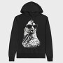 Chicken Monochrome Sunglases, Hanorac Oversize Barbati (Unisex)
