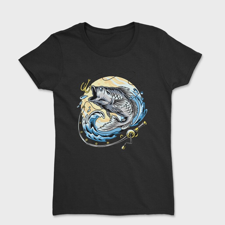 Fishing Moon Catch, Tricou Femei