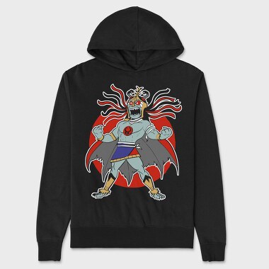 Red Dragon Eight, Hanorac Oversize Barbati (Unisex)